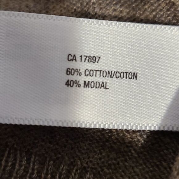 NWT GAP Brown Lightweight Open Cardigan L - Picture 6 of 7